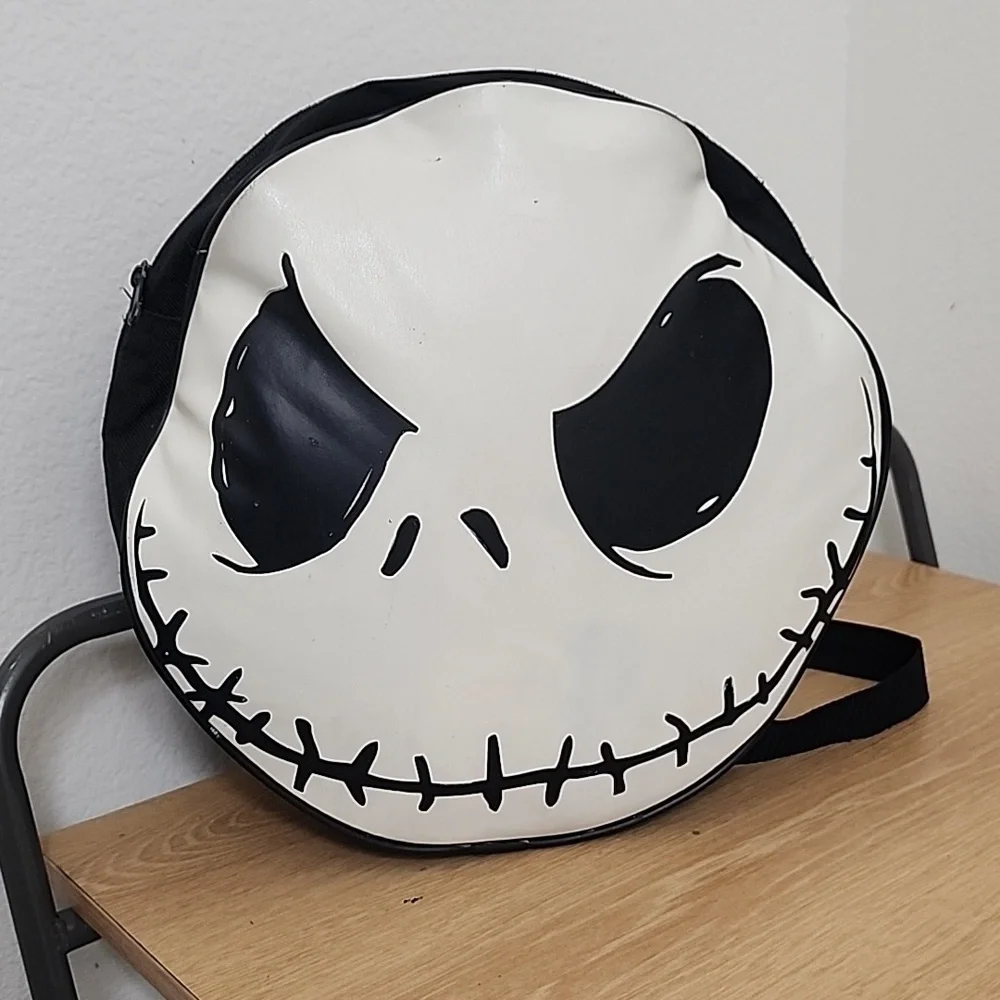 Animations Tim Burton Nightmare Before Christmas Jack Skellington backpa…